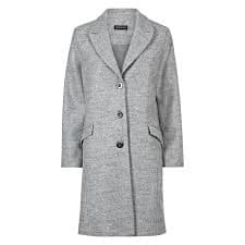 James Lakeland Grey 3 Button Coat - 8