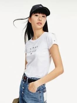 Tommy Jeans Essential Logo T-Shirt - White