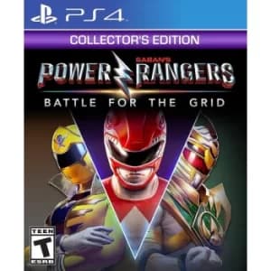 Power Rangers Battle for the Grid Collectors Edition PS4 Game