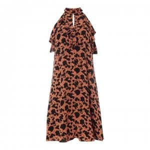 Biba Animal Print Dress - Multi