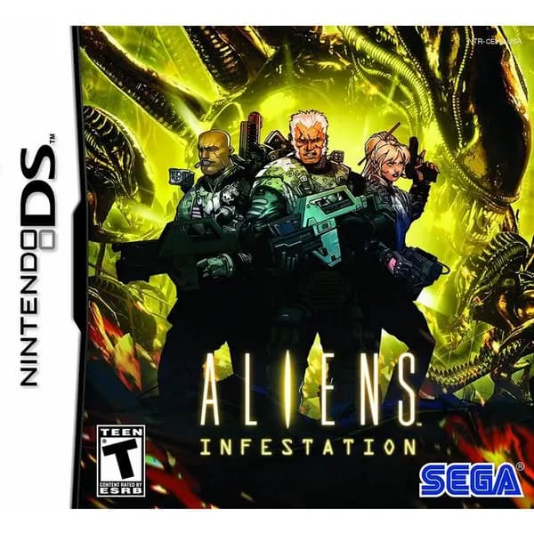 Aliens Infestation Nintendo DS Game