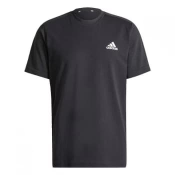 adidas Z.N.E. Sportswear Aeroknit T-Shirt Mens - Black