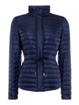 Michael Kors Belted packable puffer Blue