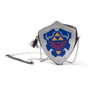 Nintendo - Hylian Shield Womens Shaped Shoulder Bag - Multi-Colour