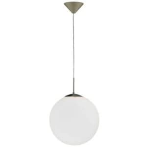 Munich White Frosted Pendant ceiling light
