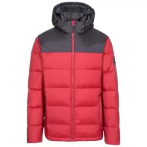 Trespass Mens Cavanaugh DLX Down Jacket (3XL) (Merlot)