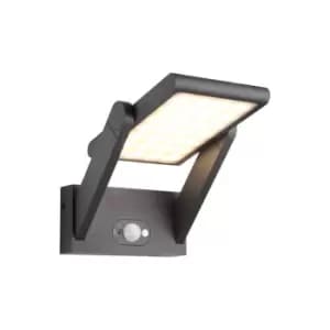 4LITE Die Cast Aluminium Solar LED Wall Light with 2 Modes & Motion Detector - G