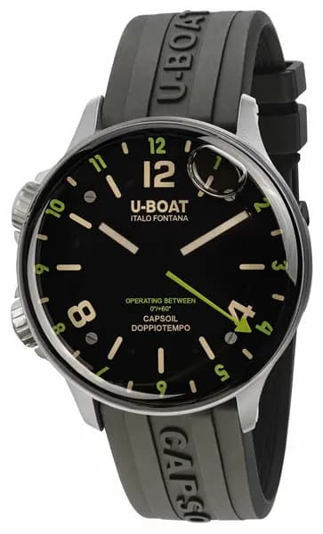 U-Boat 8838/A CAPSOIL DOPPIOTEMPO 45 SS GREEN INDICES Watch