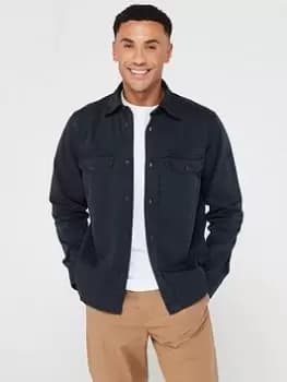 BOSS Lovelock Overshirt - Dark Blue, Dark Blue Size M Men