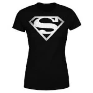 DC Originals Superman Spot Logo Womens T-Shirt - Black