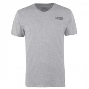 Firetrap Path T Shirt Mens - Grey Marl