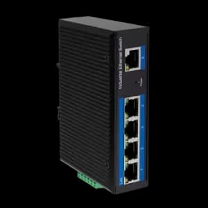 LogiLink Industrial Fast Ethernet Switch, 5-Port 10/100 Mbps