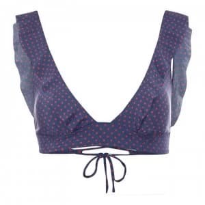 Guess Polka Dot Halter Bikini Top - PH96