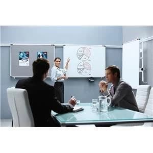 Nobo Pro 1200 x 900mm Rail Magnetic Drywipe Board