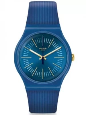 Swatch Cyderalblue Strap Watch SUON143
