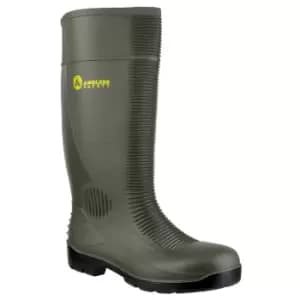 Amblers Steel FS100 Mens Safety Wellingtons (38 EUR) (Green)