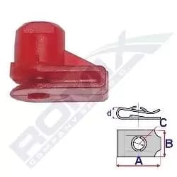 ROMIX Clip, trim-/protection strip C60100 MERCEDES-BENZ,BMW,OPEL,E-Klasse Limousine (W212),5 Touring (F11),5 Limousine (F10),7 (F01, F02, F03, F04)