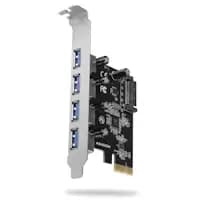 AXAGON PCEU-430VL 4x ext. USB-3.0-Ports PCIe-Adapter Card