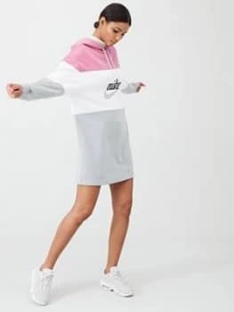 Nike Nsw Varsity Hooded Dress - Pink