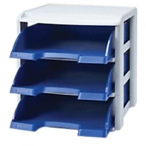 Leitz Letter Tray 53270035 Polystyrene Blue 31.5 x 35.5 x 28.5 cm