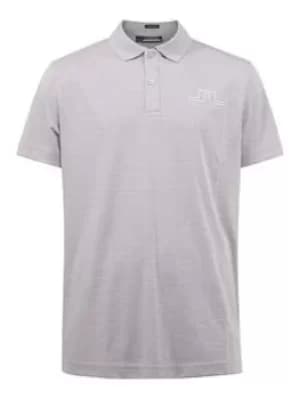 J LINDEBERG J.Lindeberg Golf Bridge Regular Fit Polo, Grey Size M Men