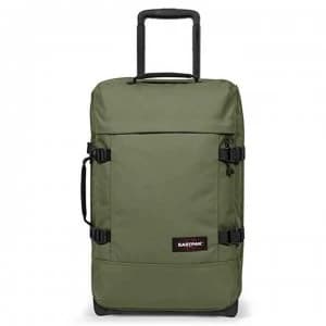 Eastpak Tranverz Small Soft-Side Quiet Khaki Suitcase