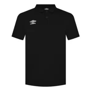 Umbro Club Poly Polo Shirt Mens - Black