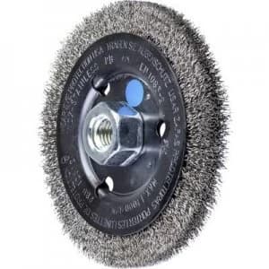 PFERD HORSE round brush uncoated 125 x 15mm wire thickness 0.3mm With thread M14 43502302