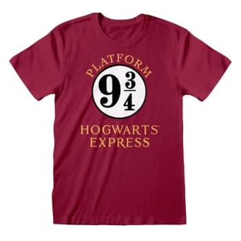 Harry Potter - Hogwarts Express Unisex Small T-Shirt - Purple