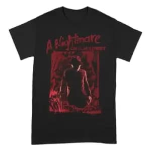 Nightmare on Elm Street T-Shirt Freddy Silhouette Size S