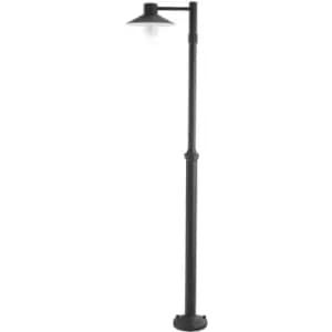 Elstead Lund Outdoor 1 Light Lamp Post Black , IP55, E27