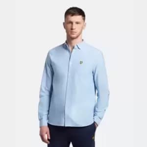 Mens Oxford Shirt - Riviera Blue - XL