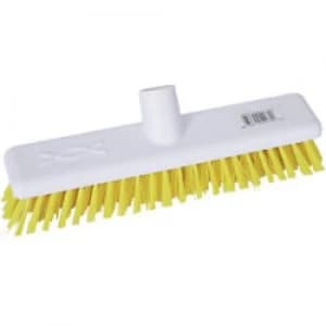 Robert Scott Broom Head Soft Bristles Yellow