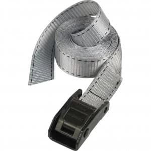 Masterlock Tie Down Lashing Straps 2500mm Grey Pack of 1