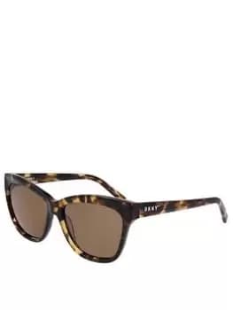 DKNY Cat Eye Sunglasses - Soft Tokyo Tortoise