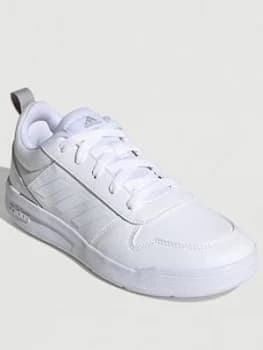 adidas Tensaur Kids - White/White, Size 10