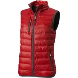 Elevate Womens/Ladies Fairview Light Down Bodywarmer (M) (Red)