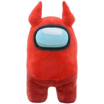 Official Among Us 30cm Plush - Red + Horns