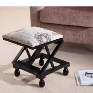 Gablemere 3 Position Footstool - Mahogany