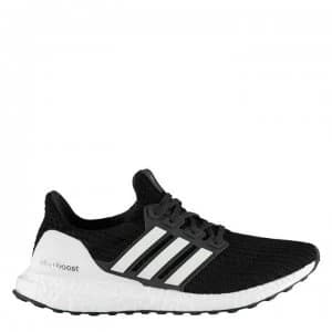 adidas UltraBoost Mens Running Shoes - Black/White/Gry