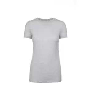 Next Level Womens/Ladies Tri-Blend T-Shirt (M) (Heather White)