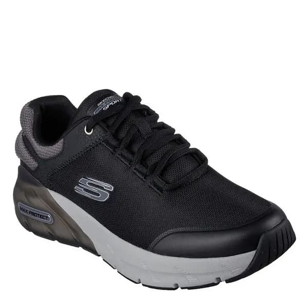 Skechers Max Protect Sport - Balmer Trainers - Black 8