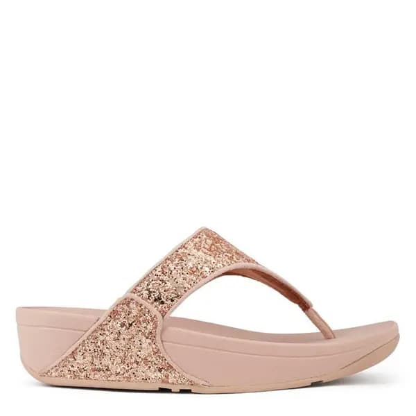 Fitflop Lulu Glitter Sandals - Gold 3
