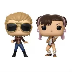 Marvel Vs Capcom Captain Marvel Vs Chun-Li Pop! Vinyl Figure 2 Pack