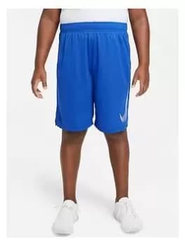 Nike Older Boys Dri-Fit Hbr Short - Royal Blue