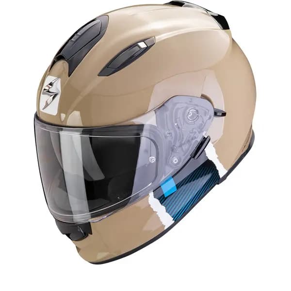 Scorpion EXO-491 Code Sand-Blue Full Face Helmet M