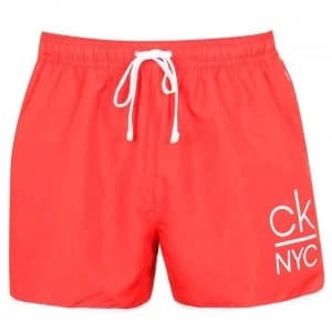 Calvin Klein NYC Logo Shorts - High Risk