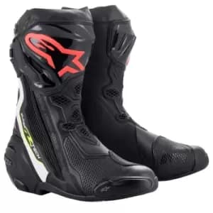 Alpinestars Supertech R Black White Red Flu Yellow Flu 41