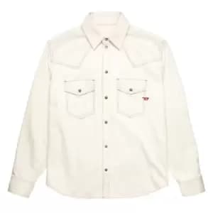Diesel D-Ocean Denim Shirt - White