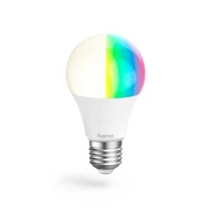 Hama Smart Home LED Multicolored/White Light Alexa 10W, E27, 10 W, Multi-Colour